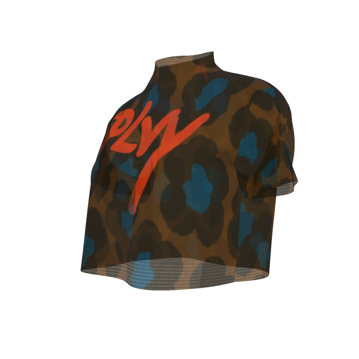 The Heavy Bloom Mesh Crop Top