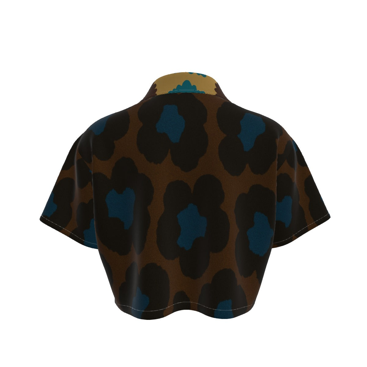 Bloom Crop Button-Up