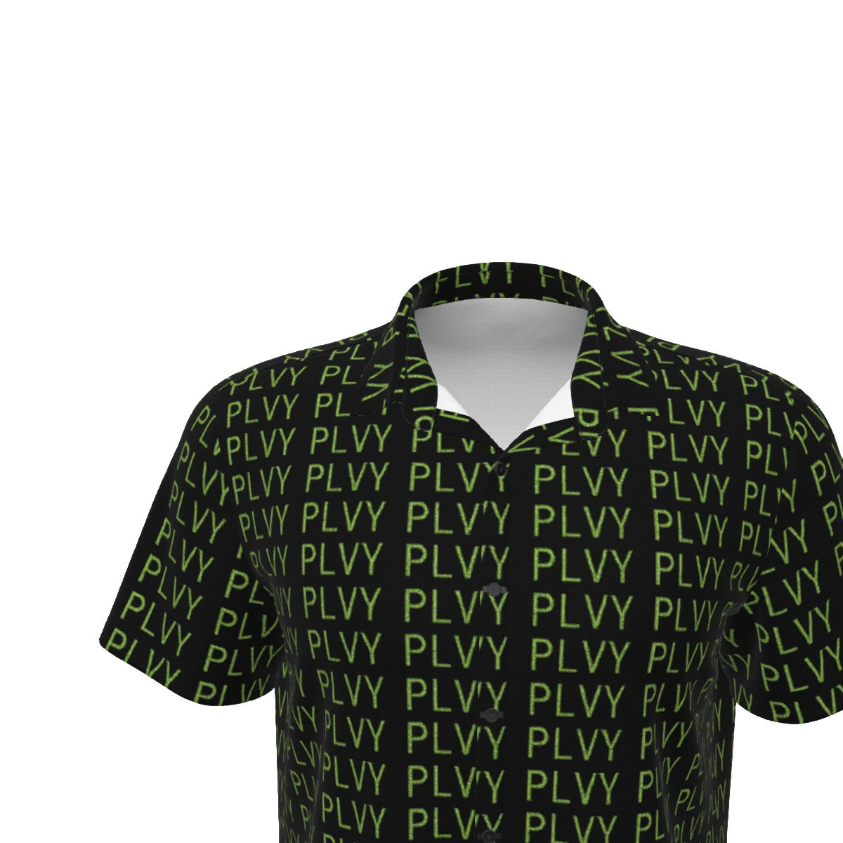 “GREENLIT” Button-Up & Shorts Set