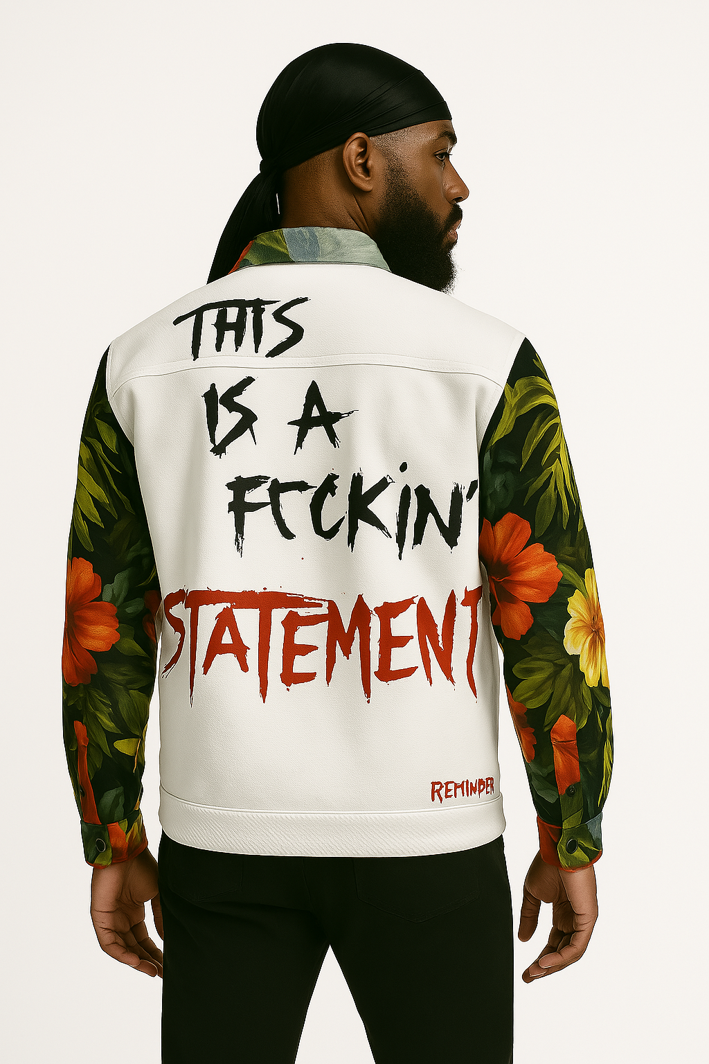 The Statement Jacket — Garden Rage Edition