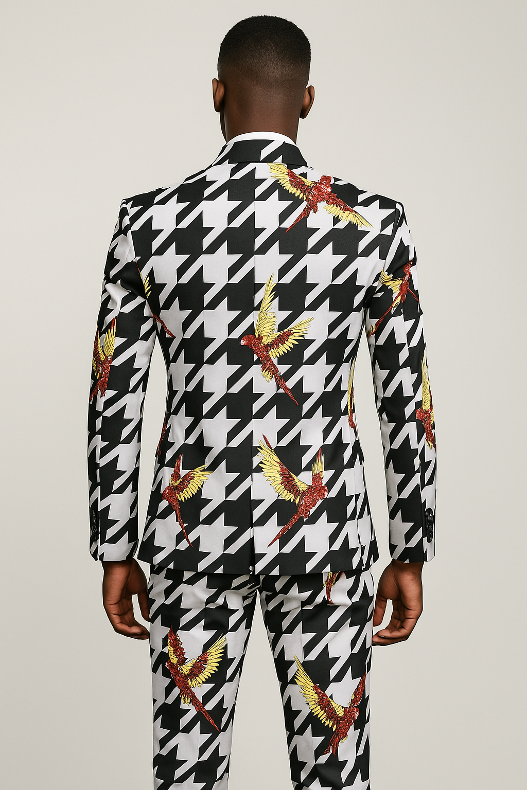 Bird of Prey Houndstooth Suit