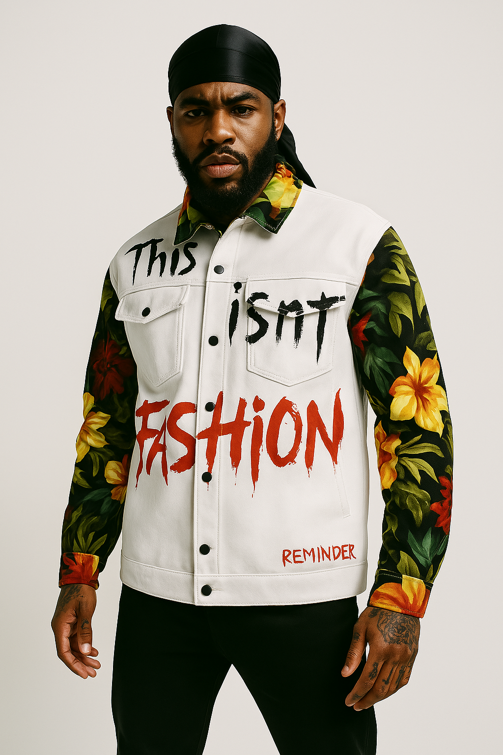 The Statement Jacket — Garden Rage Edition
