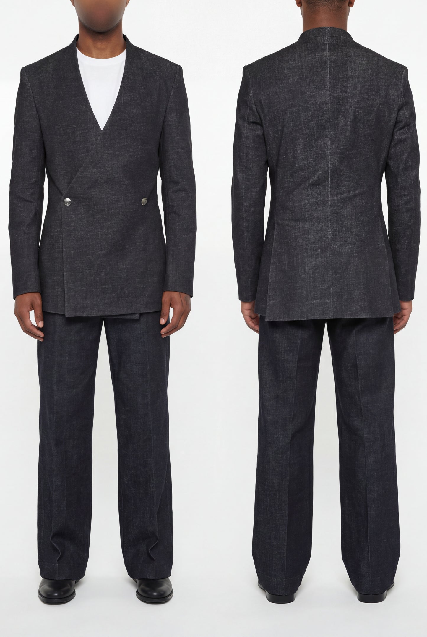 MIDNIGHT AUTHORITY DENIM SUIT