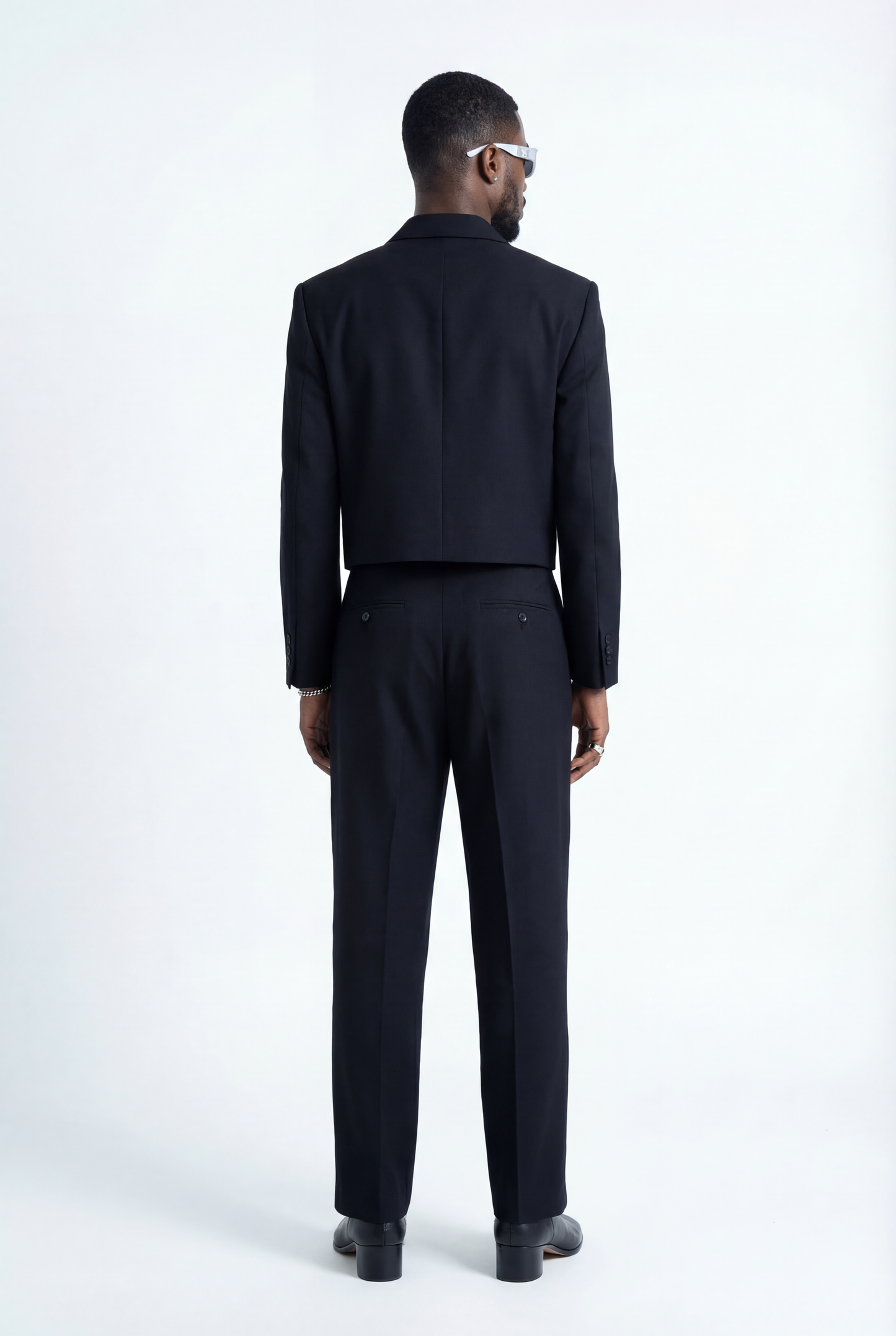 MIDNIGHT CROPPED COMMAND SUIT