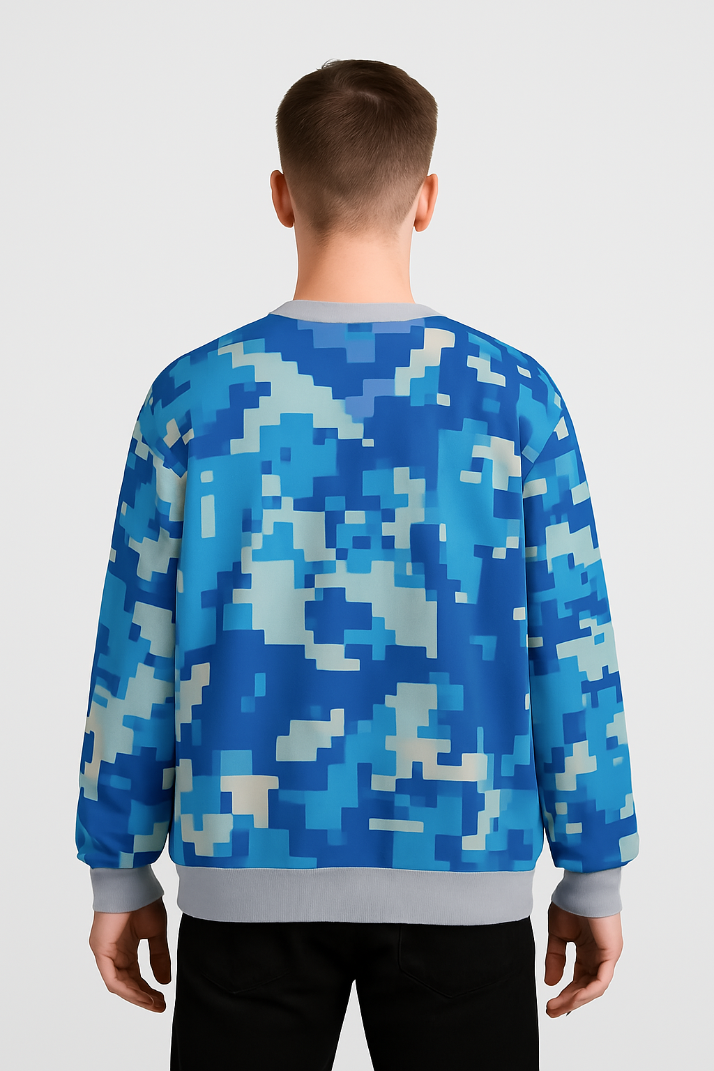 Patchline Cardigan — Ice Signal