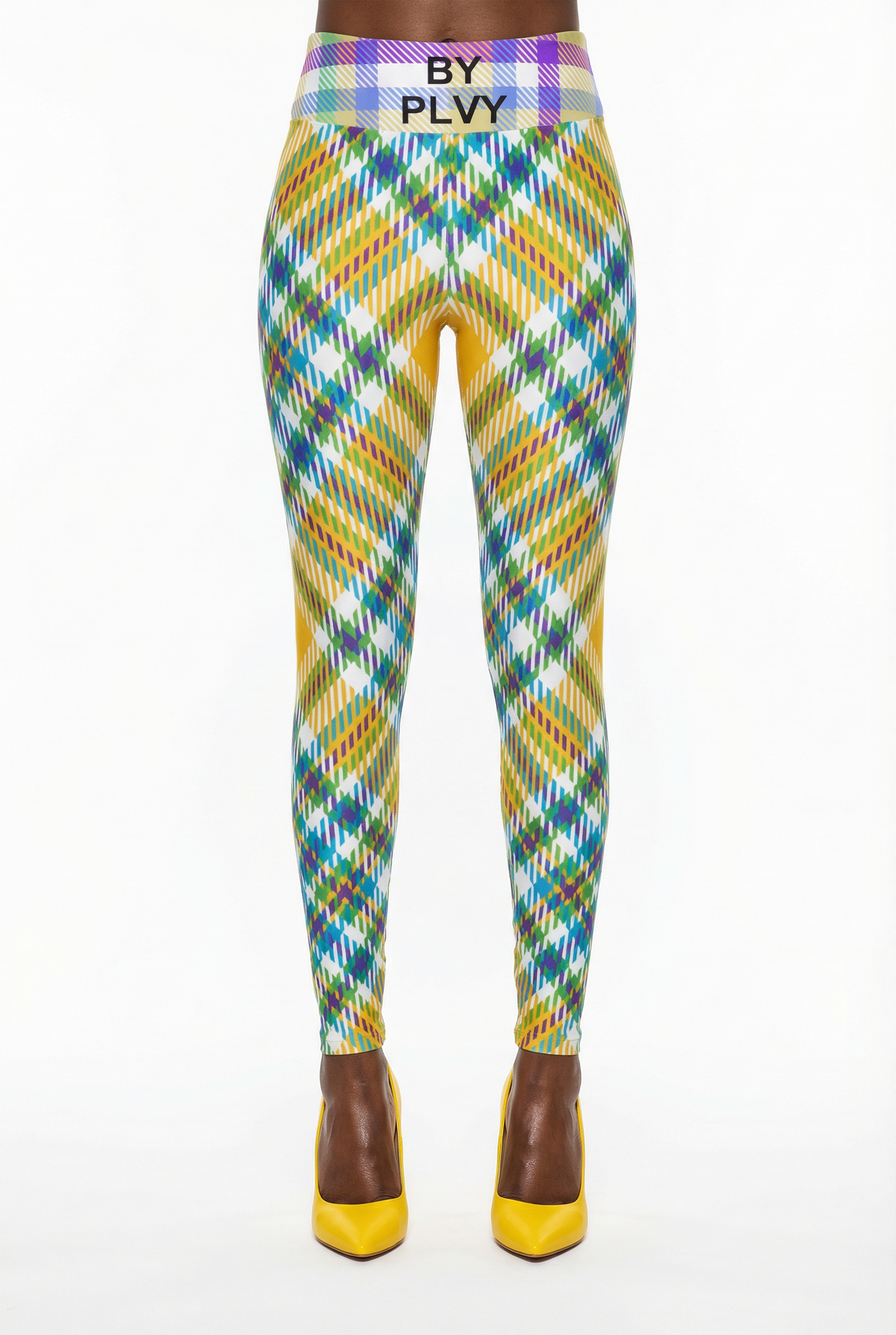 PLAID LEGGINGS