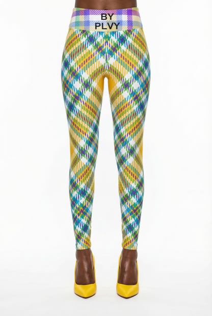 PLAID LEGGINGS