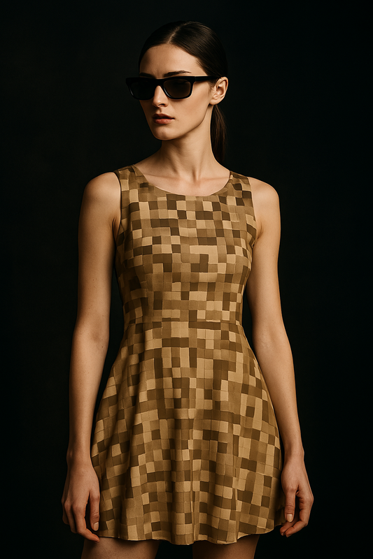 Hardcoded Flare Dress