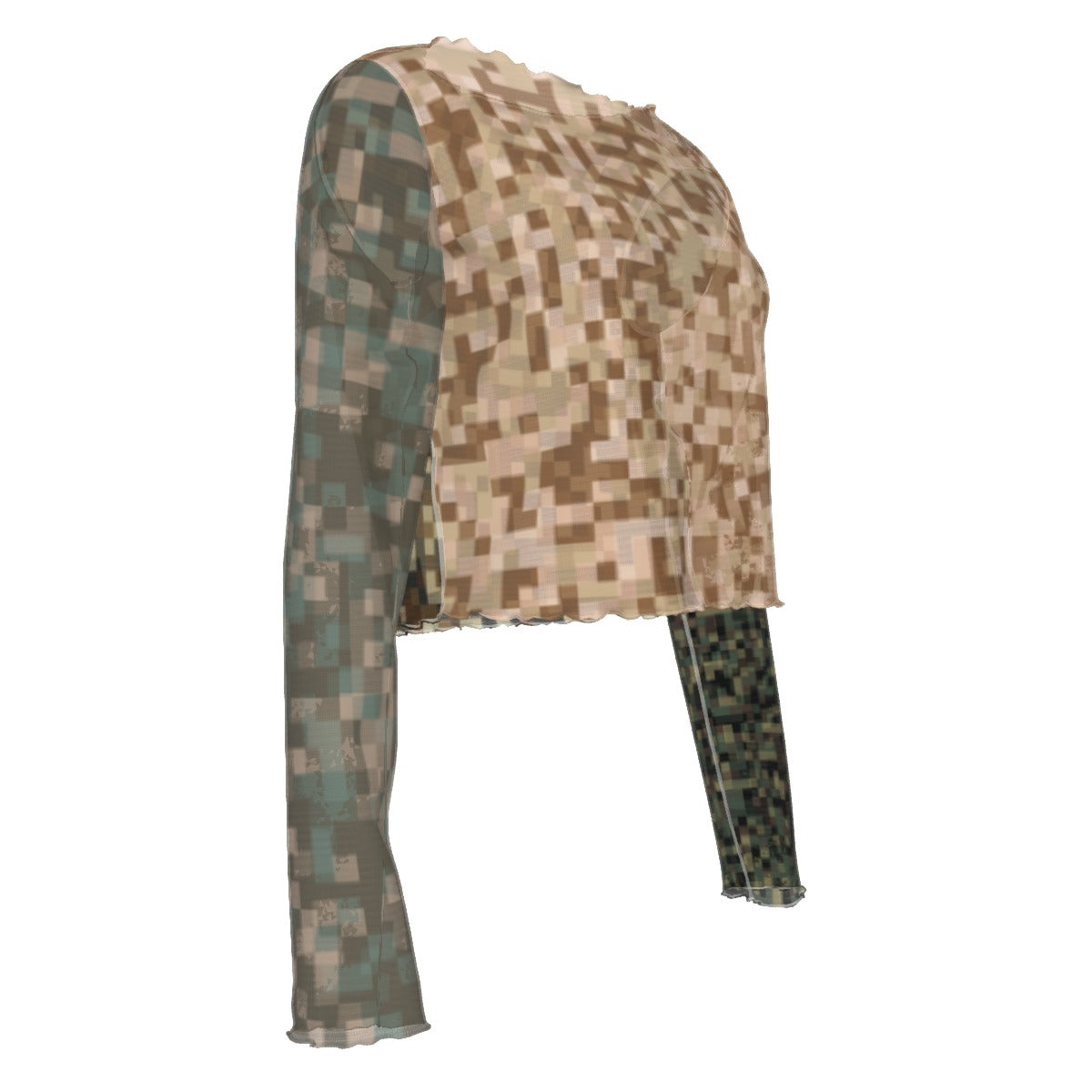 SOFT ARMOR Mesh Long Sleeves T-shirt