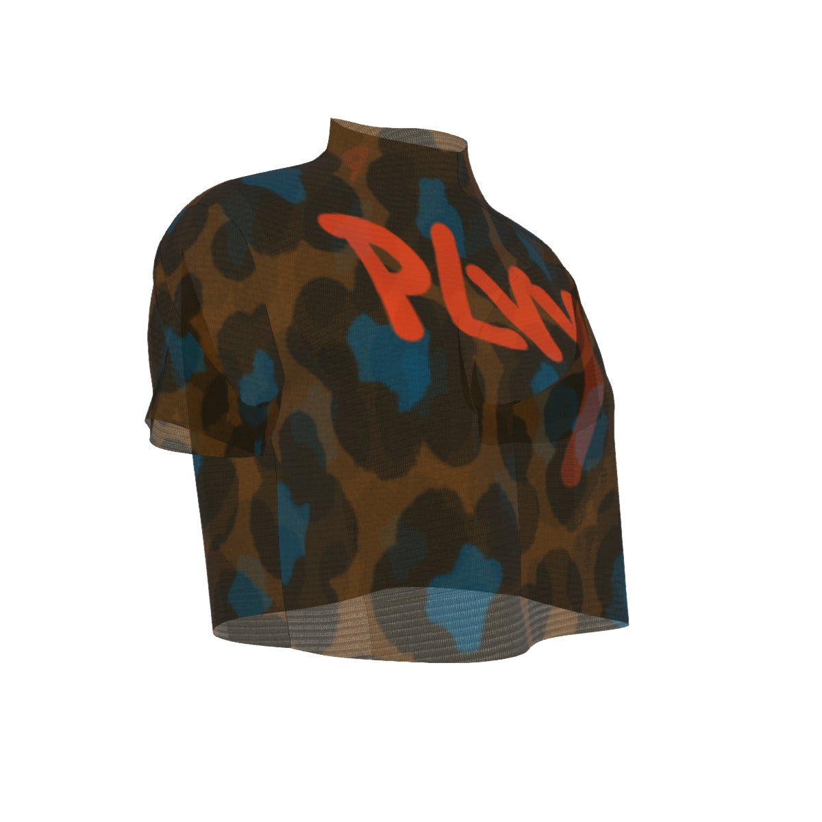 The Heavy Bloom Mesh Crop Top