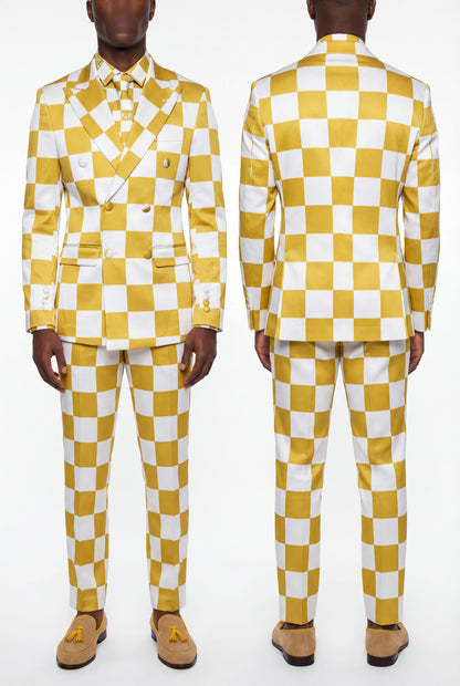 CHECKMATE DOUBLE BREASTED SUIT