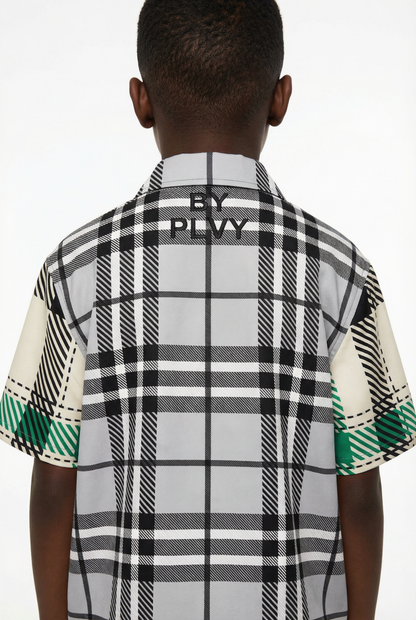 CROSSCHECK PLAID CAMP SHIRT