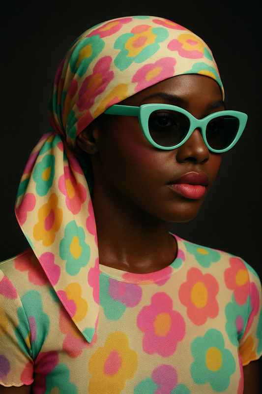 The Bloom Silk Scarf