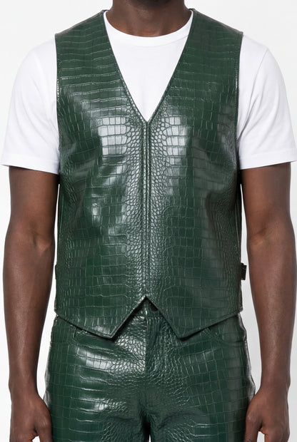 SIGNATURE CROC VEST