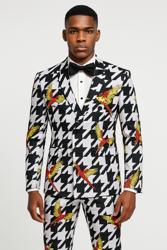 Bird of Prey Houndstooth Suit
