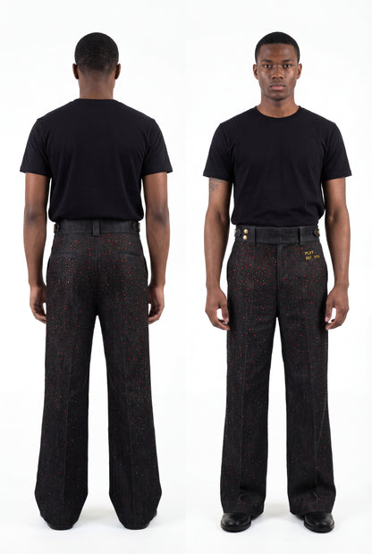 ANNIVERSARY RHINESTONE DENIM SET