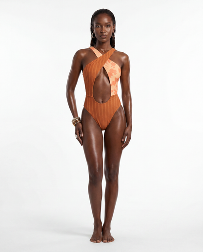 THE SUNSET ONE PIECE SWIMSUIT