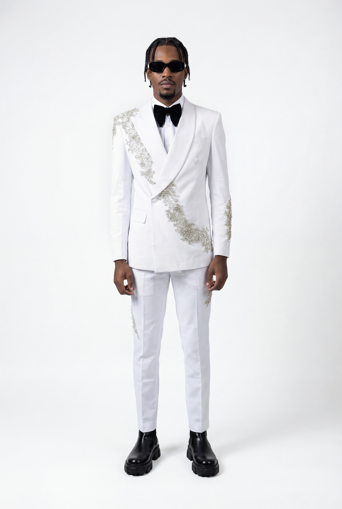 GODLY ASCENSION EMBELLISHED SUIT