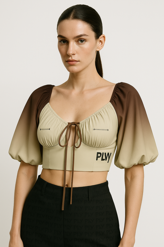 Drawstring Dagger Top