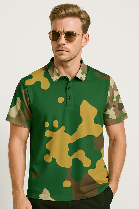 Pixel Platoon Polo Shirt