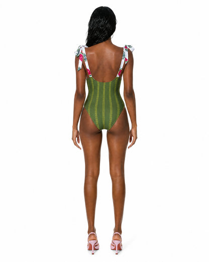 THE MELON MARTINI ONE PIECE SWIMSUIT