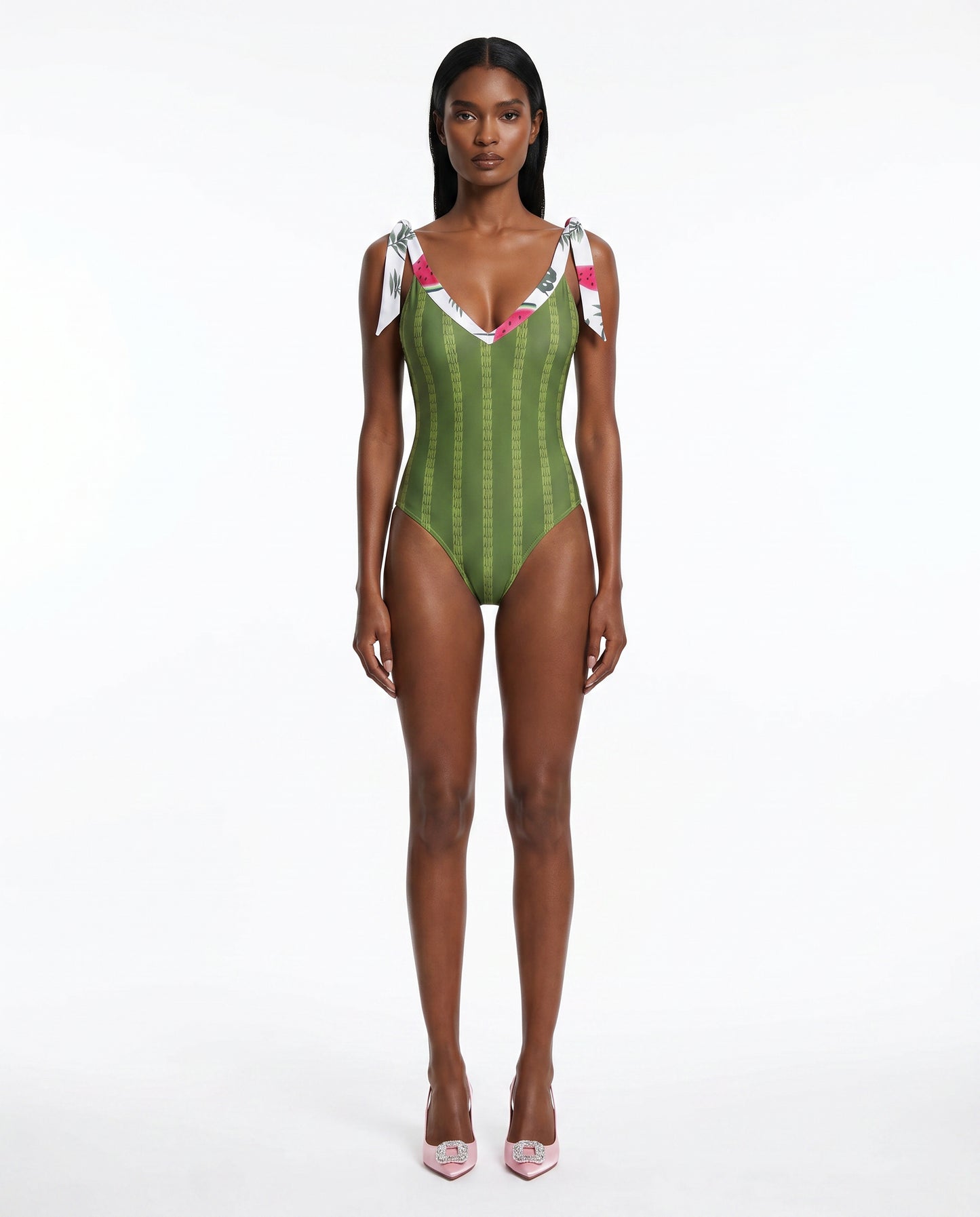 THE MELON MARTINI ONE PIECE SWIMSUIT